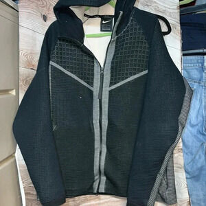 NIKE FULL ZIP HOODIE size L 14 09 11 05